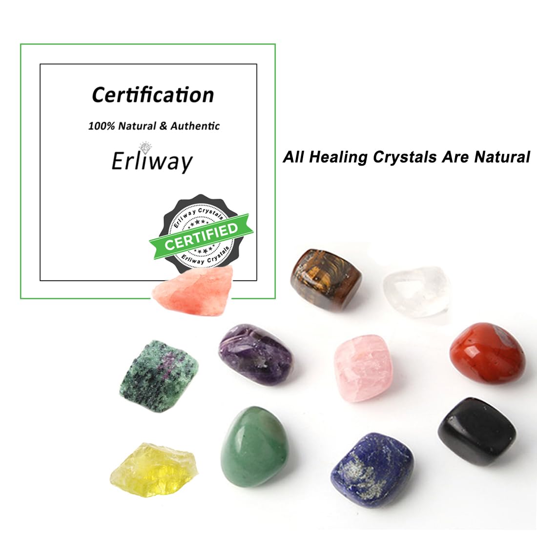 Erliway 1.25-2" Large Black Tourmaline Raw Crystals, Natural Rough Tourmaline Crystal, Healing Crystals Stones for Tumbling, Cabbing, Fountain Rocks, Decoration, Polishing Wire Wrapping Wicca & Reiki