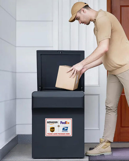ALKB Package Delivery Sign 8x12", Please Leave Packages Here