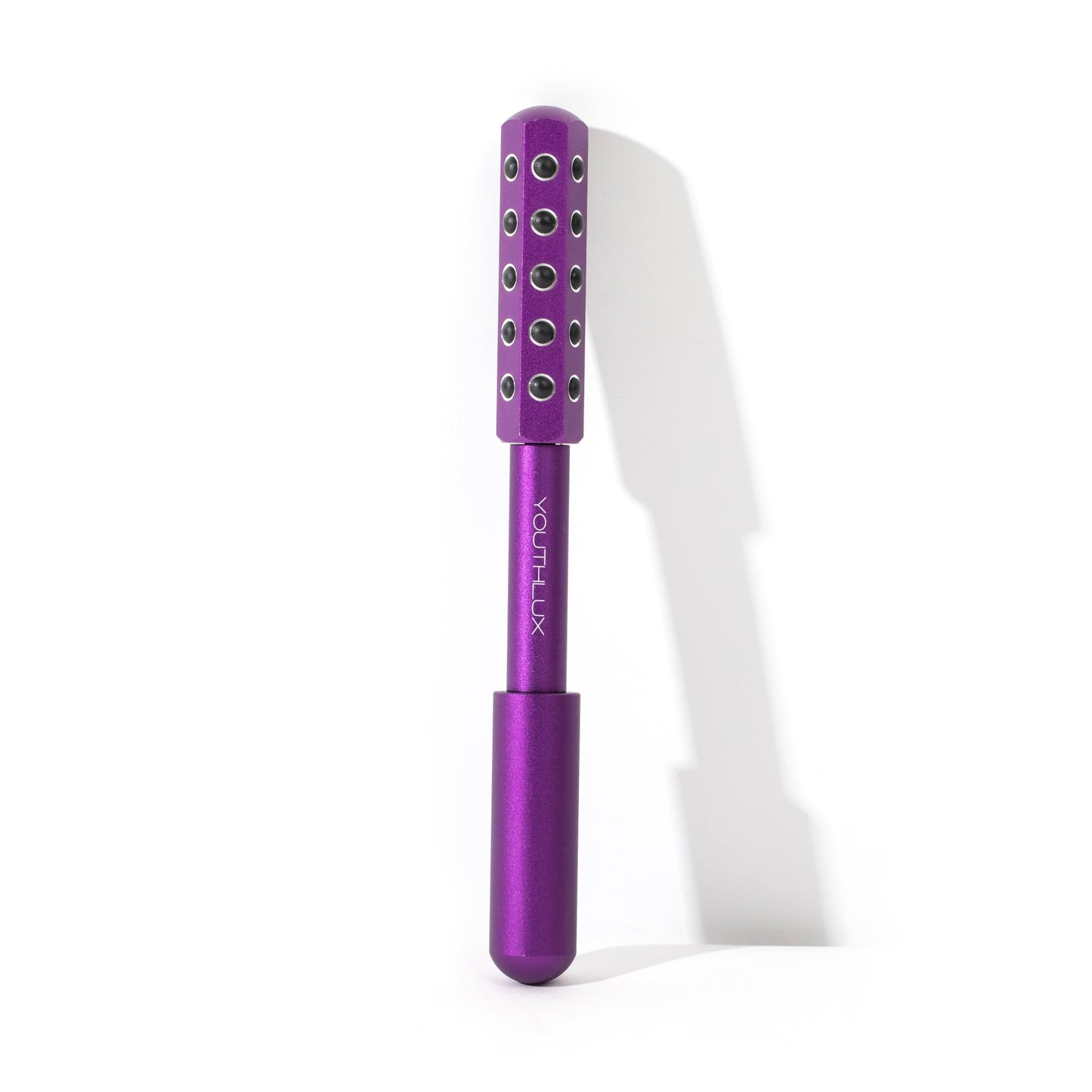 Radiance Roller - Germanium Stone Uplifting Face Beauty Massage Tool/Roller/Wand for Skin Tightening, De-Puffing, Sculpt/Lift, Anti-Aging | Uplift Face Roller, Facial Roller (Rose Gold)
