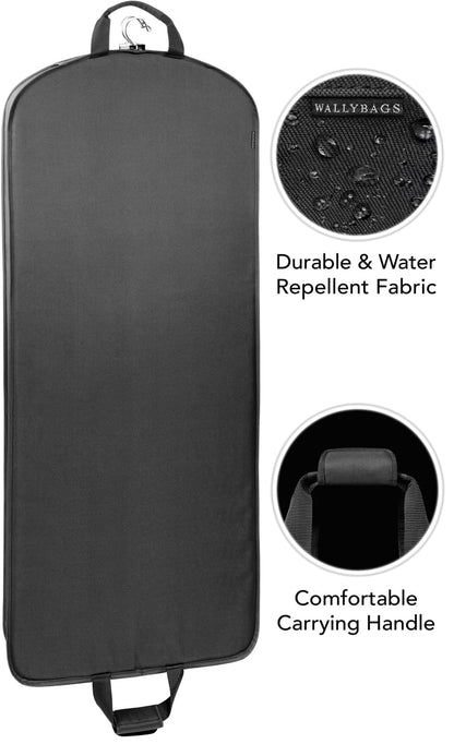 Wally Bags 60” Deluxe Travel Garment Bag