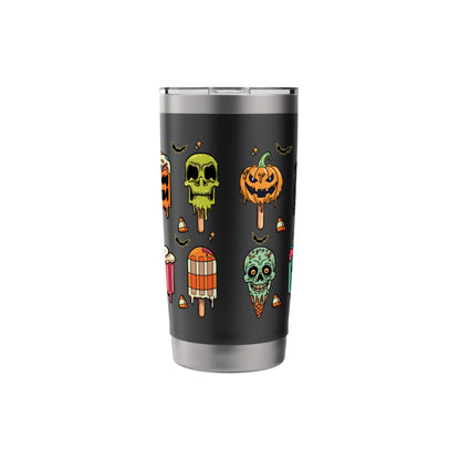 Halloween Popsicle Horror Summer Ice Cream Summerween Stainless Steel Insulated Tumbler