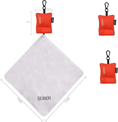 SEIBER Eyeglass Cleaning Microfiber Cloth -