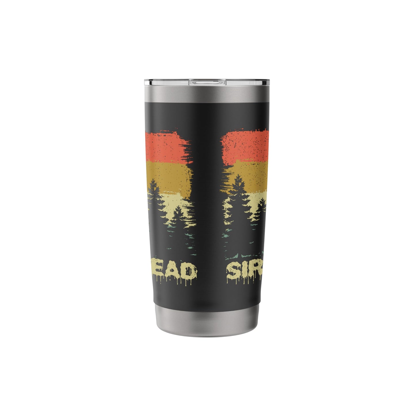 Monster Myth Siren Head Mysterious Creature Creepy Halloween Stainless Steel Insulated Tumbler