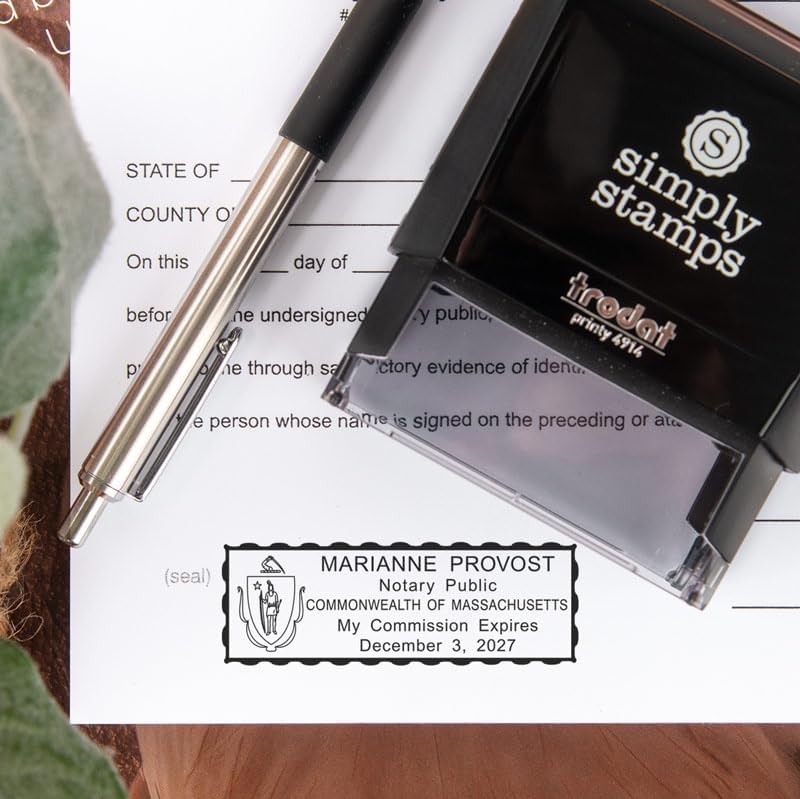 Colorado Rectangular Notary Stamp | Official State Notary Stamp | Official Seals | Meets State Specifications (Colorado, Rectangular Stamp)