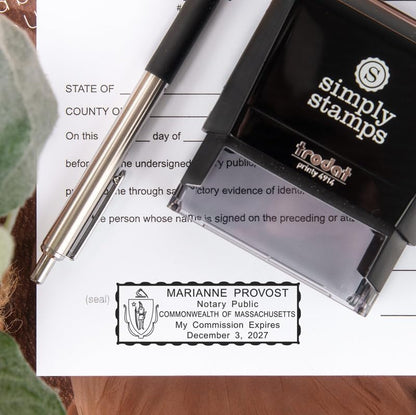 Oregon Notary Stamp | State Notary Self-Inking Stamp | Official Seal | Meets Required Specifications