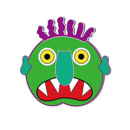 Thryvomniq Go Away Big Green Monster Felt Board Story Sets Toddle Interaction Game Felt Toys for Classroom Family Storytelling Learning Activity