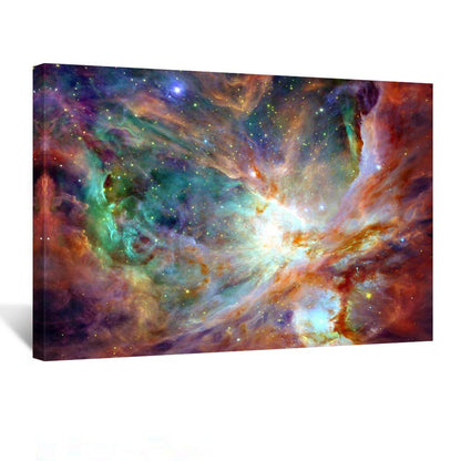 KREATIVE ARTS Canvas Prints Wall Art Cosmic Cloud Stars Nebula Night Sky Picture by NASA Modern Wall Decor Home Decoration Stretched Gallery Canvas Wrap Giclee Print Ready to Hang 24''x36''