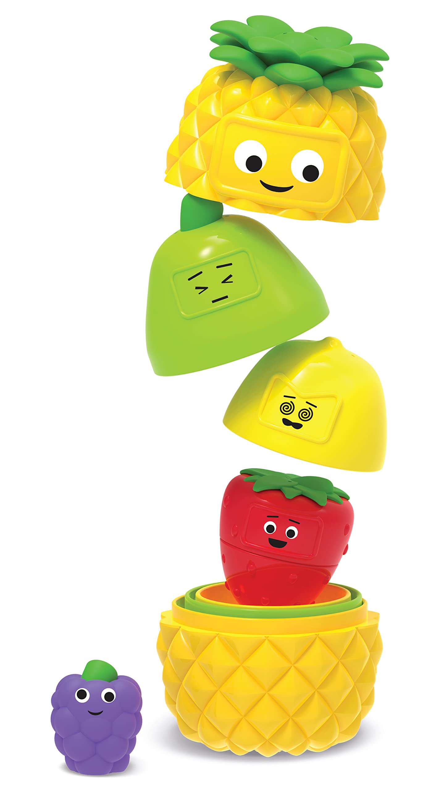Learning Resources Big Feelings Nesting Fruit Friends - Fine Motor Toys, Social Emotional Skills Regulation Tools for Kids, Gifts for Boys and Girls, Classroom Must Haves, Occupational Games