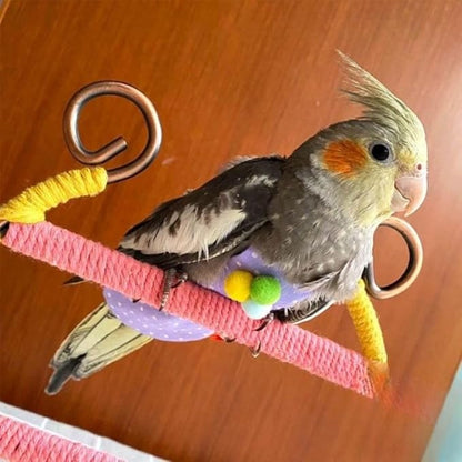 Bird Flight Suits Diapers, Parrot Flight Suits Diapers for Monk Parakeets, Cockatiels Flight Suits, Parrot Clothes, Bird Training Nappy Suit Liners Clothes (Purple-B,Budgier)