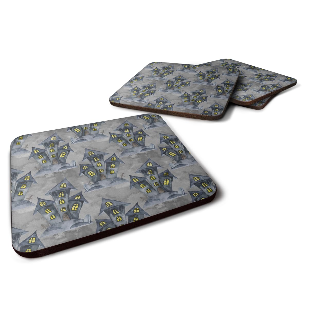 Caroline's Treasures Decorative Coasters, 3.5, Multicolor