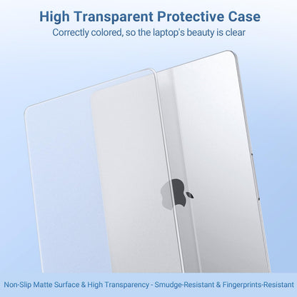 MOSISO Compatible with MacBook Neo Case 13 inch 2026 Release Model A3404, Seamlessly Closes&Fingerprints-Resistant Protective Hard Shell Cover, Great for Work Travel Study Daily Use, Matte Clear
