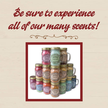 Our Own Candle Company Blood Orange Scented Mason Jar Candle, 100 Hour Burn Time - 13 Ounces