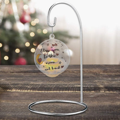 Ornament Display Stand Set of 8 Silver Metal Holders – 9 Inch Decorative Hanger Stands for Christmas Ornaments, Glass Globes, Air Plants, Terrariums, Suncatchers & Keepsakes – Chrome Finish Home Décor