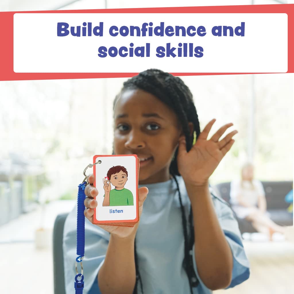 Special Needs My Communication ASL Cards for Speech Delay Non-Verbal or Deaf Children and Adults. 27 Visual Aid Cards, Special Ed, SEN Autism Resource