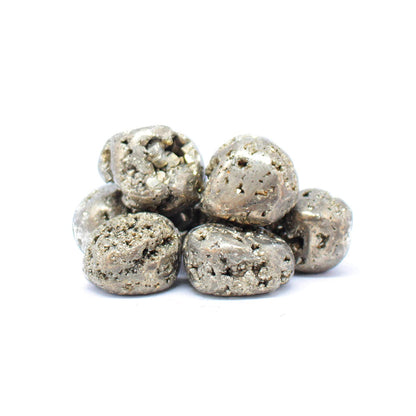 Pachamama Essentials Pyrite Tumbled from Peru - Fools Gold - Healing Stone - Pirita - Reiki (1)