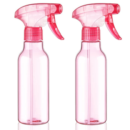 Cosywell Plastic Spray Bottles 8.8oz/260ml 3 Pack Empty Spray Bottle for Cleaning Mist/Stream Heavy Duty Water Spraying Bottle for Cooking Hair Care Essential Oils(Clear)