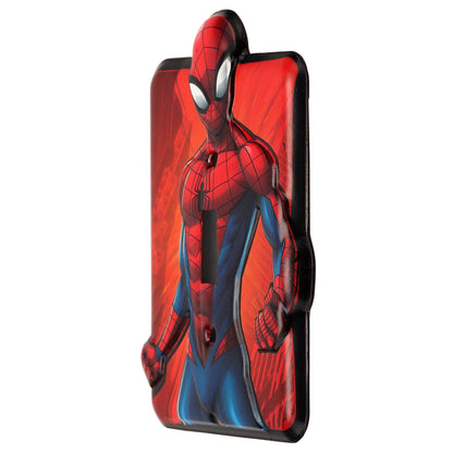 Open Road Brands Marvel Spider-Man Embossed Metal Light Switch Plate Decoration for Bedroom or Man Cave