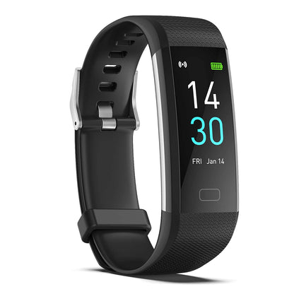Fitness Tracker with Step/Distance/Calories Counter, Activity Tracker with Heart Rate Monitor, Slim Style Watch IP68 Waterproof, Sleep Monitor Tracker, Pedometer Watch for Women Men