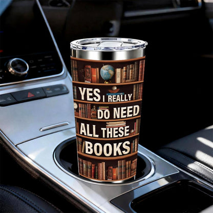 Qmoouoou Book Lovers Gifts for Women Librarian Book Lovers Reader - Need All These Books Reading Club Gifts, Bookish Gift for Readers, Reading Accessories Present for Birthday White Elephant