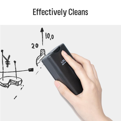 loukin All-in-One Magnetic Dry Erase Eraser, Patent Whiteboard Eraser with Whiteboard Cleaner, Ideal for Classroom, Home and Office Use, 2 Markers Included