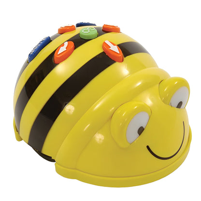 Coding Robot Class Pack - 6 Bee-Bot See & Say Programmable Floor Robots with Voice Recording & 6-Bay Docking Station, STEM Robotics Kit for Kids, Preschool, Kindergarten & Classroom