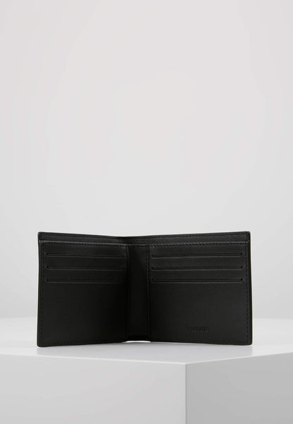 Lacoste Men's FG Small Billfold Wallet, Black, One Size