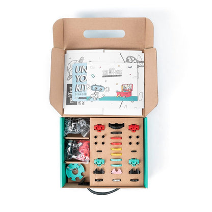 The Off Bits Space Mission Educational Build Your Own Robot Toy, Stem Building Toys for Boys and Girls, Valentine Birthday Gift for Kids Montessori Play Kit, Steam Toys for Kids Ages 6 7 8 9+