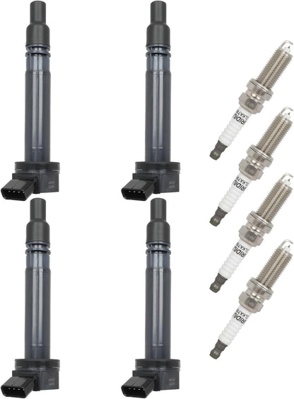 ECCPP 3 ignition coils with 3 iridium Spark Plugs,UF808,coils packs,for Smart Fortwo 2016-2017 0.9L‎224332428R,UF-808