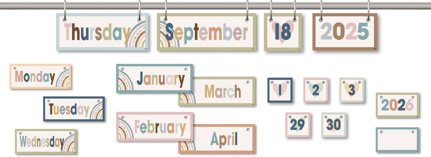 Teacher Created Resources Everyone is Welcome Flip Calendar