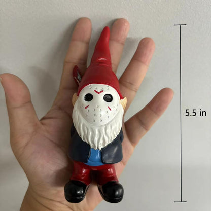 SPINNDO Garden Gnomes Outdoor Decor Yard Art Garden Statues Horror Gnome Gardening Gifts for Women