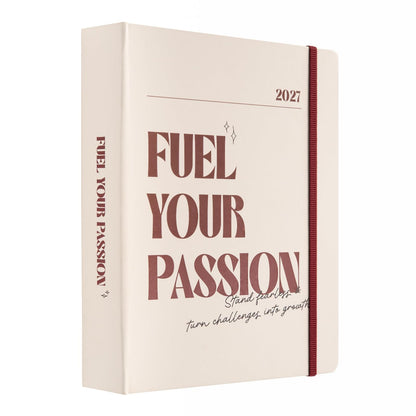 KOKONOTE Planner 2026-2027 Gazette - Planner for Women 17 Month (Aug 26/ Dec 27) | Weekly & Monthly Academic Planner 2026-2027 | 6.4" x 7.9" | Hardcover Agenda 2026 | Thick paper 120 g/m²