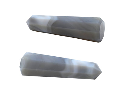 Amazing Gemstone Agate Crystal Towers ~ Natural Healing Crystal Point Obelisk for Reiki Healing and Crystal Grid (2" to 3" INCH)