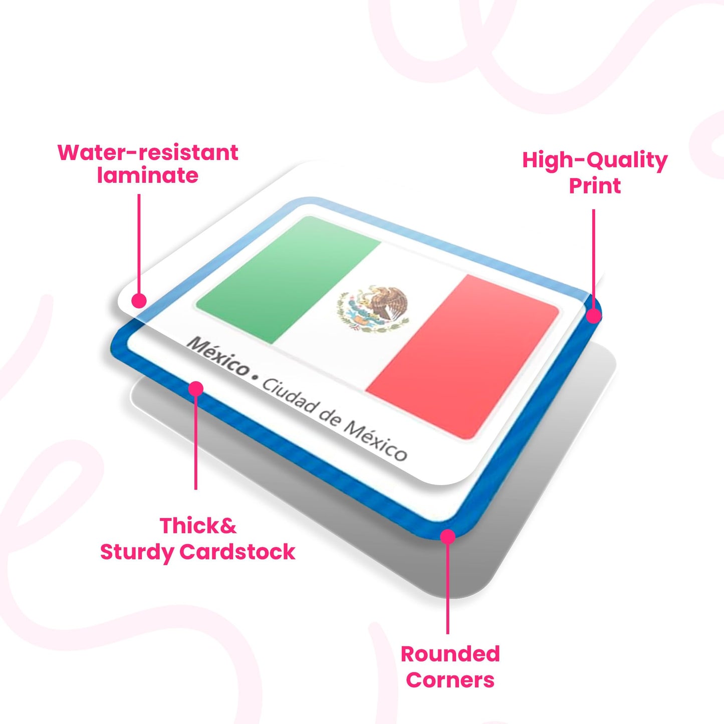 Menique Flags of the Americas Memory Matching Game – Spanish Edition – 70 Cards (35 Pairs) with Flags, Countries & Capitals – Educational Matching Game in Spanish for Kids and Adults
