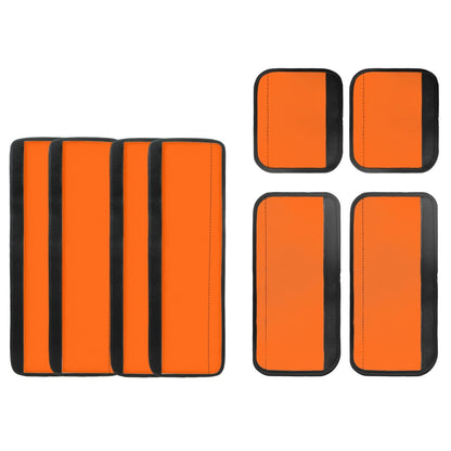 Coldinair Orange Refrigerator Door Handle Covers Set of 8,Keep Your Kitchen Appliance Clean from Fingertips,Drips,Food Stains for Fridge Oven Dishwashers