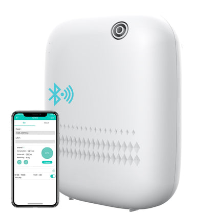 Upgraded Scent Air Machine for Home Cover Up to 2000 sq.ft, Waterless Essential Oil Diffuser 400ML, Hotel and Commercial Use, Waterless Cold Air Diffuser for Home, Office