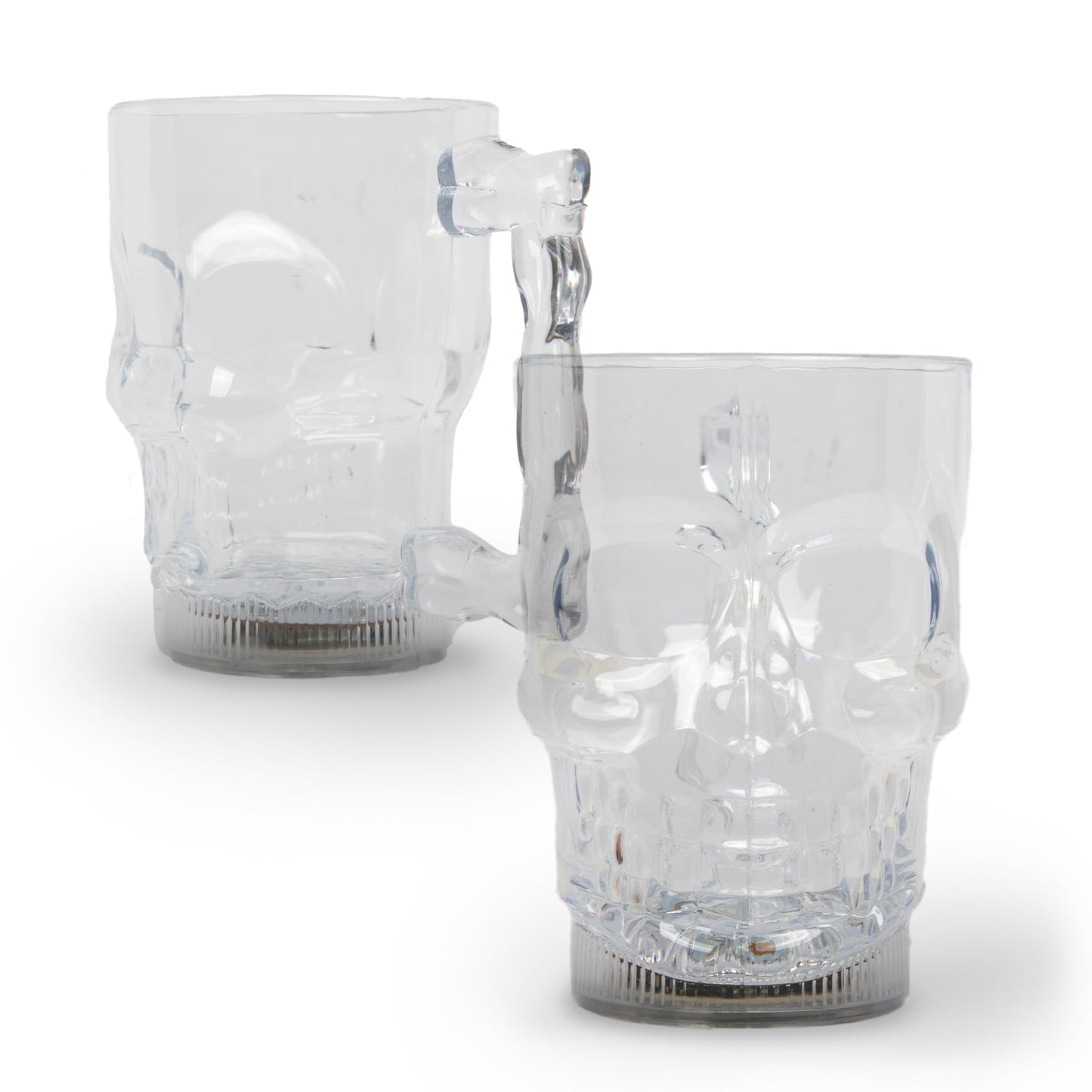 Fun Central Light Up Skull Mug with Multifunction LED - 20oz
