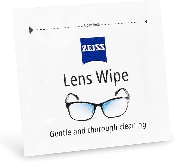 ZEISS Pre-Moistened Lens Cleaning Wipes