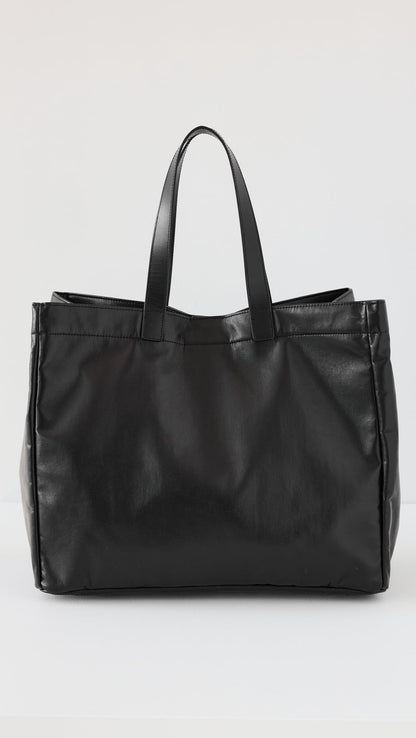 ANINE BING Women's Large Rio Tote, Black, One Size