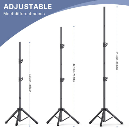 Backdrop Stand 10x7.5ft, Height Adjustable and Width Adjustable Backdrop Stand, Back Drop Stand for Balloon Arch, Photo, Parties