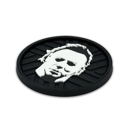 NJECT Officially Licensed Michael Myers Halloween Automotive 3D Textured Silicone Coasters (2.6" Diameter) | Universal Fit for All Cars, Trucks, SUVs & More | Non-Slip Durable | Set of 2