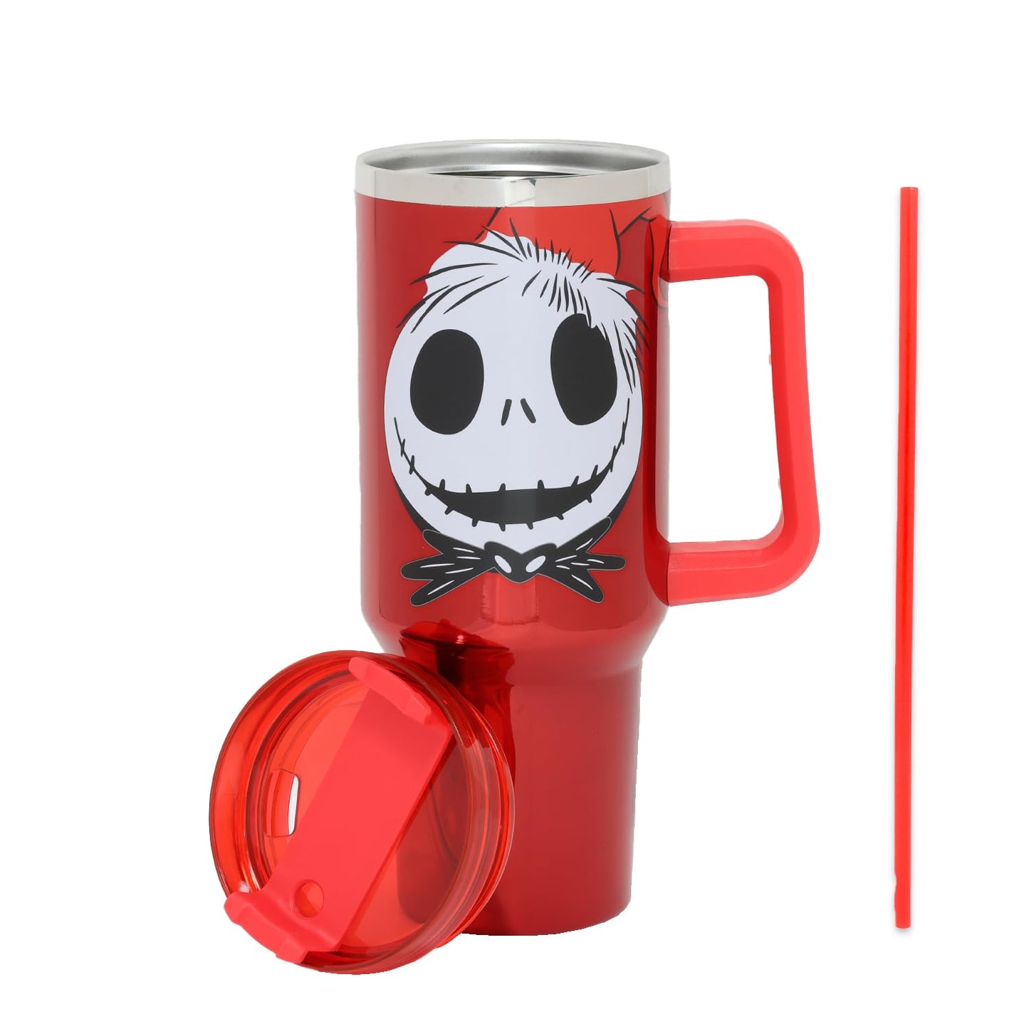 Disney Nightmare Before Christmas 40 OZ Stainless Steel Cup Set - Bundle with Jack Skellington Tumbler, Sticker, More Tumblers for Girls, Boys