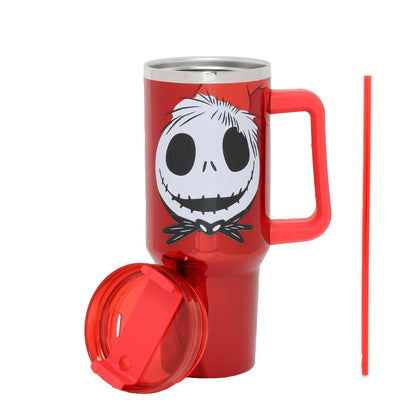 Disney Nightmare Before Christmas 40 OZ Stainless Steel Cup Set - Bundle with Jack Skellington Tumbler, Sticker, More Tumblers for Girls, Boys