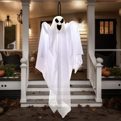 JOYIN 3 PCS Halloween Party Decorations 27.5" Hanging Ghosts, Cute Flying Ghosts for Front Yard Patio Lawn Garden Party Décor and Holiday Decorations