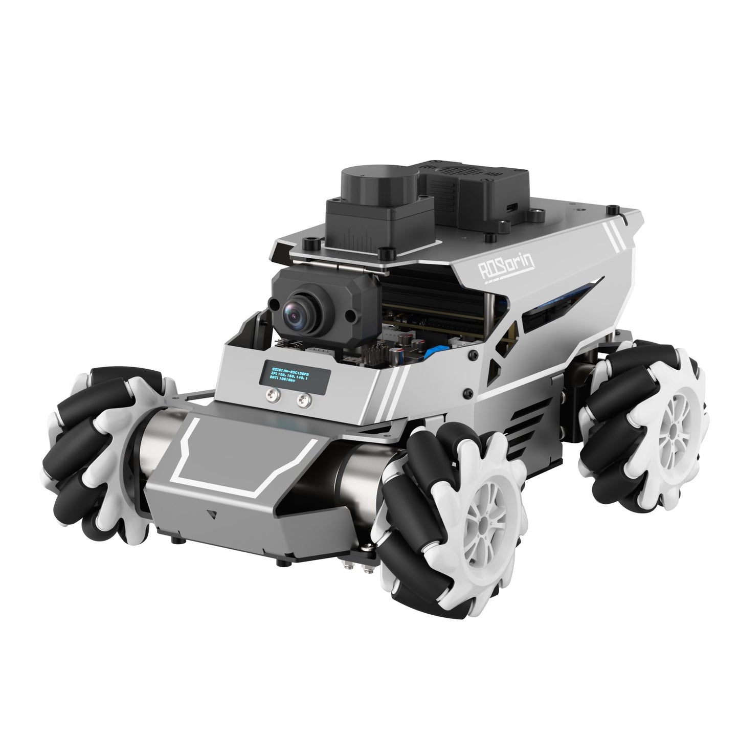 HIWONDER ROS2 Robot Car for Jetson RPi Gemini ChatGPT Large AI Models Depth Camera SLAM Mapping Autonomous Driving Programming Education Smart AI Robotic Car, ROSOrin Starter Kit & Jetson Nano 4G
