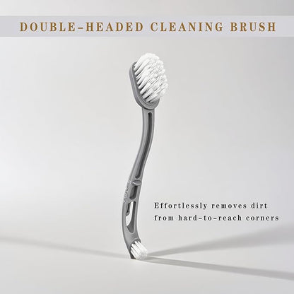 5-Piece Bird Cage Cleaning Brush Tool Set, Bird Cage Cleaner, Pet Cage Cleaning Kit, Suitable for Bird Cages, Rabbit Cages, Hamster Cages, Parrot Cages, and Other Small Pet Cage Accessories