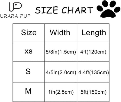 Summer Dog Leash Match Dog Collar, Sturdy Durable Peach Cotton Dog Leash, Summer Dog Training Leash for Small Medium Large Dog, Summer Dog Leash