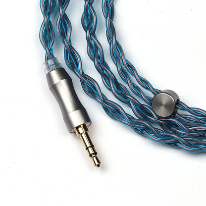 Linsoul Tripowin Altea Upgraded 6N OCC Litz 4 Cores HiFi Earphone Cable, 26 AWG High-Purity Monocrystalline Copper Wires for in Ear Earphone(3.5mm, 2pin 0.78mm)