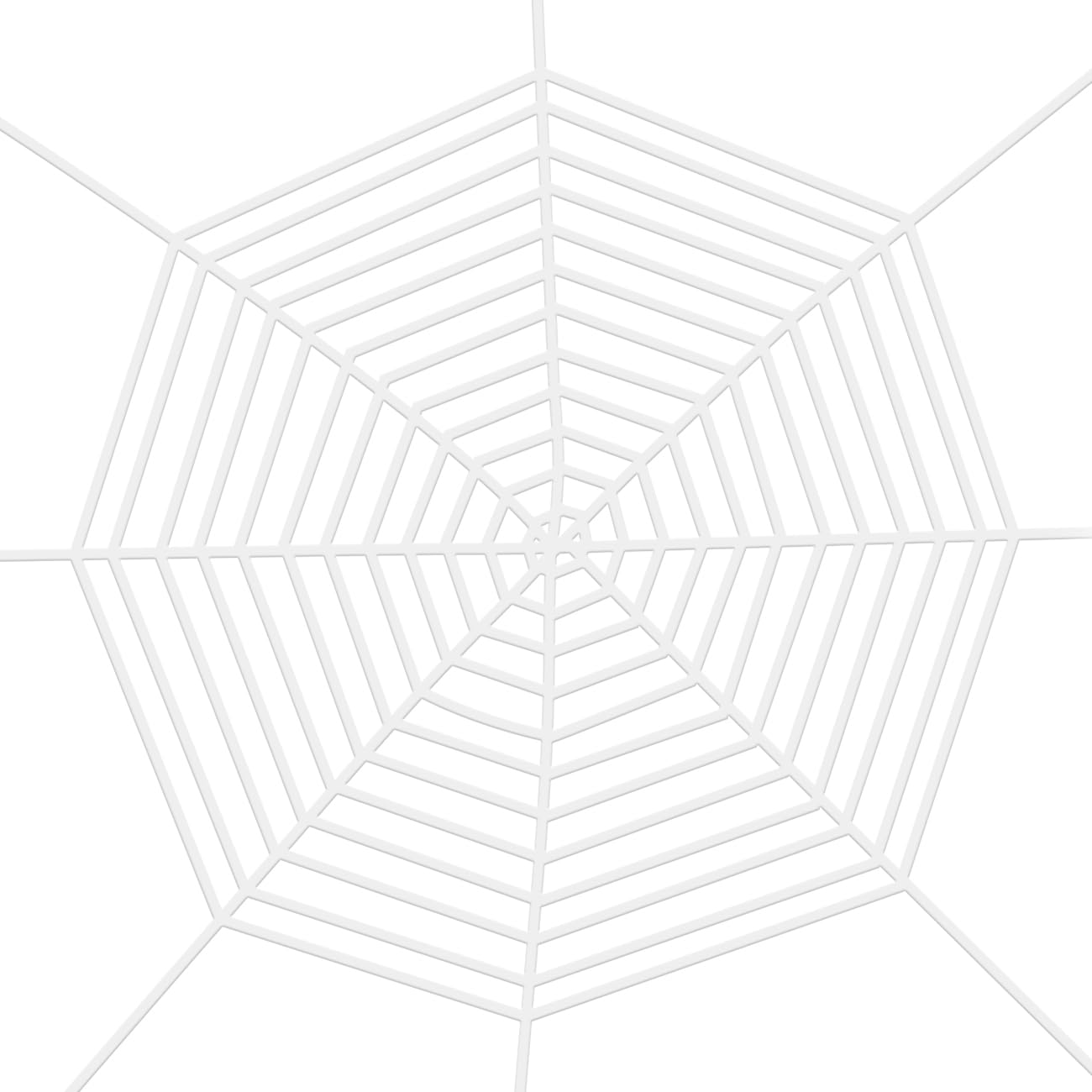 FathiSooc Spider Webs Halloween Decorations Outdoor, 16.5ft 12 Coils White Fake Spider Web, Scary Haunted House Outdoor Wall Decor for Halloween Party Hanging Decorations (16.5ft 12 Coils-White)