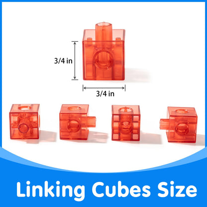 Odoorgames Translucent Math Blocks, Engaging Math Toy - 140 Pcs Translucent Pattern Blocks,Geometric Shapes,Translucent Toys