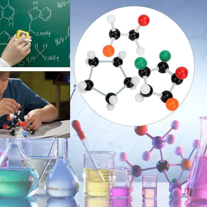 YCWF Chemistry Model Kit,974 Pcs Molecular and Atomic Model Kit for Organic and Inorganic Chemistry Learning,Chemistry Structure Kit with Atoms,Bonds & Orbitals for Teacher, Student